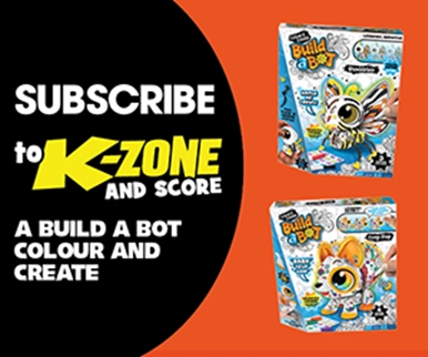 SUBSCRIBE FOR YOUR CHANCE TO WIN 1 OF 55 BUILD A BOTS!