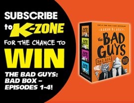 SUBSCRIBE FOR YOUR CHANCE TO WIN 1 OF 80 BAD GUYS BOX SETS!!